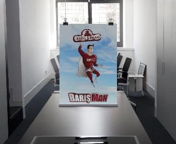 Barış İnşaat - Barışman - Kurumsal Karakter / Maskot